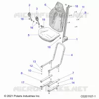 ASIENTO, MOUNTING AND BELTS