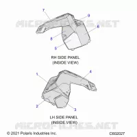 PANELES LATERALES FOAM/FABRIC