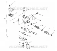 MONTAJE CILINDRO MAESTRO RXL TOURING 0950869 (4928982898B006)