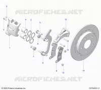 BRAKES, PINZA TRASERA