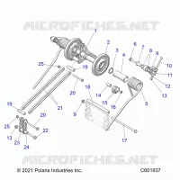 SUSPENSION, TRASERO ARM PAR
