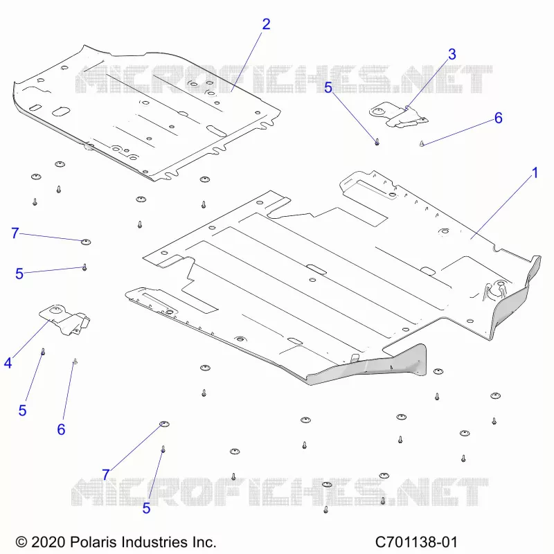 CHASSIS, ESQUÃD PLATES