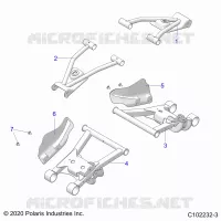 SUSPENSION TRASERA CONTROL ARMS