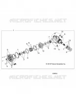 TREN, FRONT GEARCASE INTERNALS