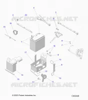 ELECTRICA, BATTERY BOX ASM.
