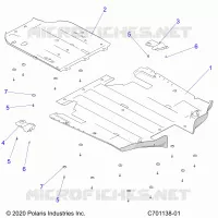 CHASSIS, ESQUÃD PLATES