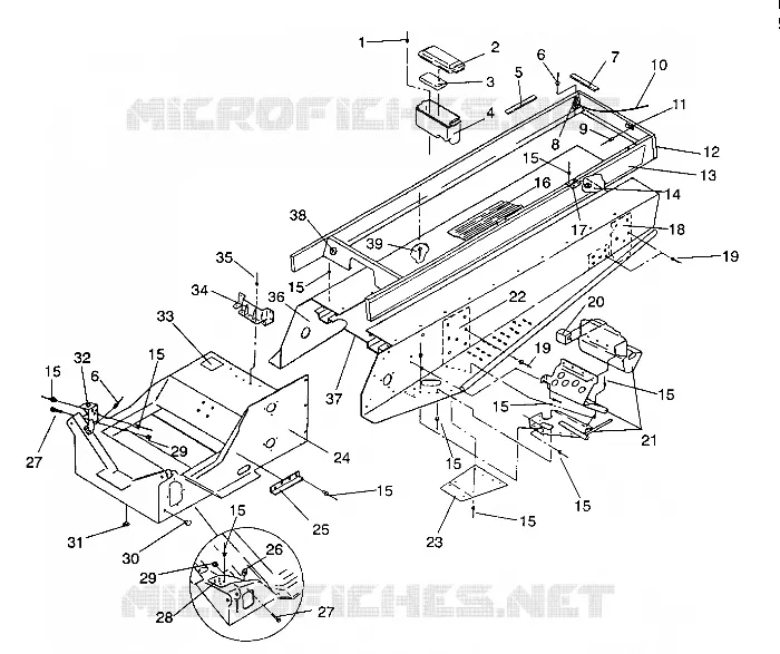 CONJUNTO TÚNEL WIDETRAK GT / X932061 (4924722472001A)