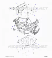 CHASSIS, MAIN FRAME AND ESQUÃD PLATES