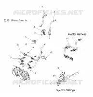 SISTEMA DE COMBUSTIBLE, RAIL, LINES and CUERPO DE MARIPOSA