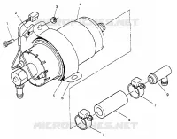 BOMBA DE COMBUSTIBLE 500 EFI 0963774 and EUROPEAN 500 EFI E963774 (4936183618C012)