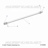 TREN, FRONT PROP SHAFT