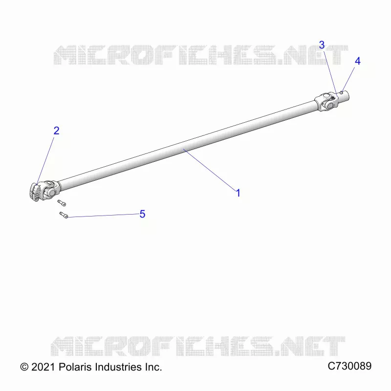 TREN, FRONT PROP SHAFT
