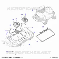 ENGINE, SISTEMA DE REFRIGERACIÃ“N, FANS AND SHROUDS