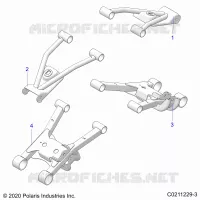 SUSPENSION TRASERA CONTROL ARMS