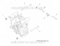 TREN, GEARCASE MOUNTING, REAR