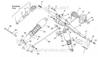 TRASERO ARM PAR CLASSIC TOURING 0963365 and EUROPEAN CLASSIC TOURING E96336 (4933623362B014)