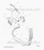 ENGINE, TOMA DE AIRE SYSTEM