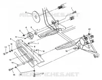 cubierta de la cadena ASSEMBLY 4X4 350L W938139 (4924052405029A)