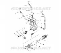 BOMBA DE ACEITE XLT SP 0966676 and  EUROPEAN XLT SP E966676 (4931703170D001)