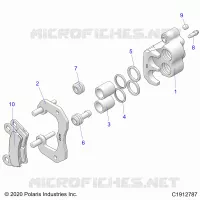 BRAKES, PINZA TRASERA