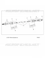 TREN, HALF SHAFT, FRONT