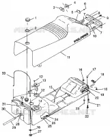 ASIENTO Y TANQUE DE GAS XLT CLASSIC 0983857 (4942264226A006)