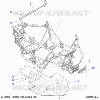 CHASSIS, MAIN FRAME AND ESQUÃD PLATE