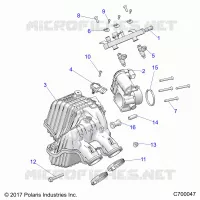 ENGINE, TOMA DE AIRE MANIFOLD