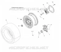 RUEDAS, REAR and HUB