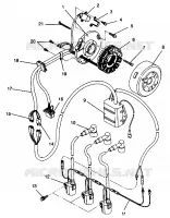 MAGNETO ASSEMBLY 600 XCR 0941667 (4927092709040A)