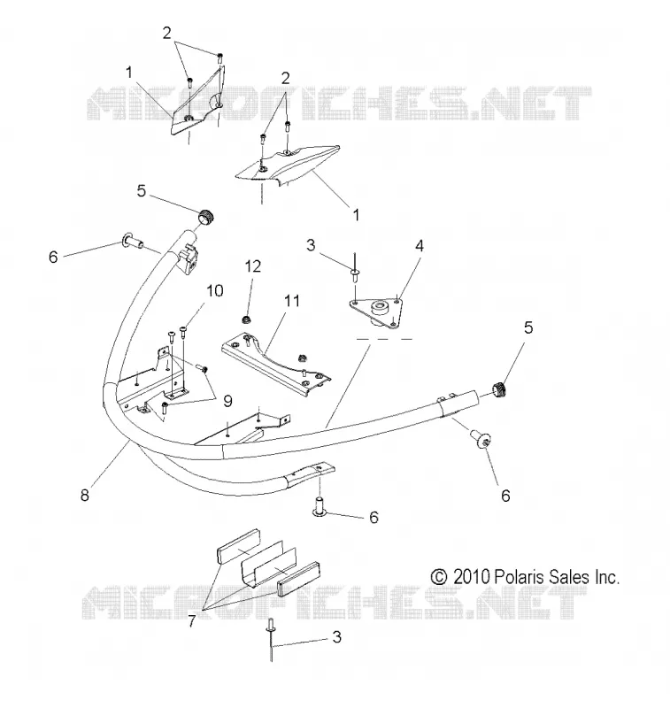 PARACHOQUES DELANTERO MOUNTING