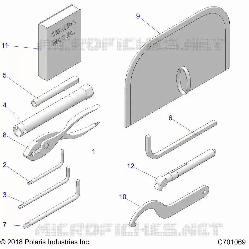 REFERENCE, EL MANUAL DEL PROPIETARIO AND TOOL KIT