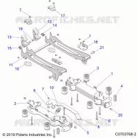 ASIENTO MOUNTING, DRIVER