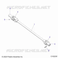 TREN, FRONT PROP SHAFT