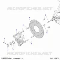 SUSPENSIÃ“N DELANTERA HUB AND BRAKE DISC