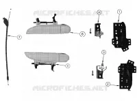 OPCIONES, SEDAN SERVICE PARTS (VIN 048995-Previous)