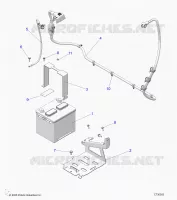 ELECTRICA, BATTERY WITH CABLES, 12V