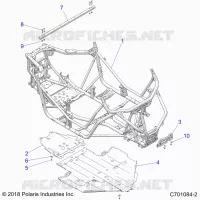 CHASSIS, MAIN FRAME AND ESQUÃD PLATE