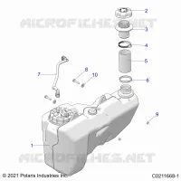 SISTEMA DE COMBUSTIBLE, FUEL TANK