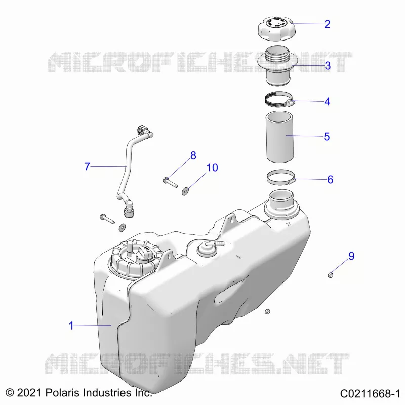 SISTEMA DE COMBUSTIBLE, FUEL TANK