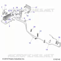 SISTEMA DE COMBUSTIBLE, FUEL TANK ASM., EVAP