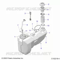 SISTEMA DE COMBUSTIBLE, FUEL TANK