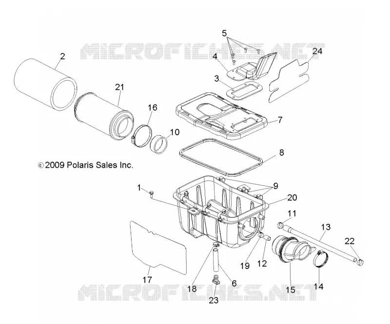 MOTOR, TOMA DE AIRE SYSTEM