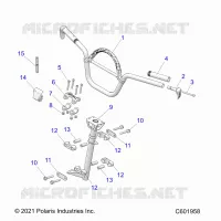STEERING, SOPORTE DE MANILLAR