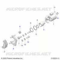 BRAKES, PINZA TRASERA