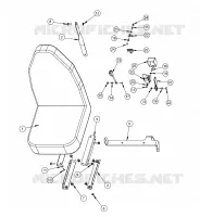 IZQUIERDA asiento de cubo FIJO