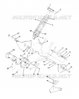 brazo oscilante WELDMENT/CHOQUE TRASERO ASSEMBLY TRAIL BLAZER (4919761976021A)
