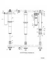SUSPENSION TRASERA SHOCK INTERNALS