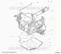 CHASSIS, MAIN FRAME AND ESQUÃD PLATES