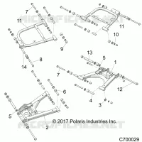 SUSPENSION TRASERA CONTROL ARMS